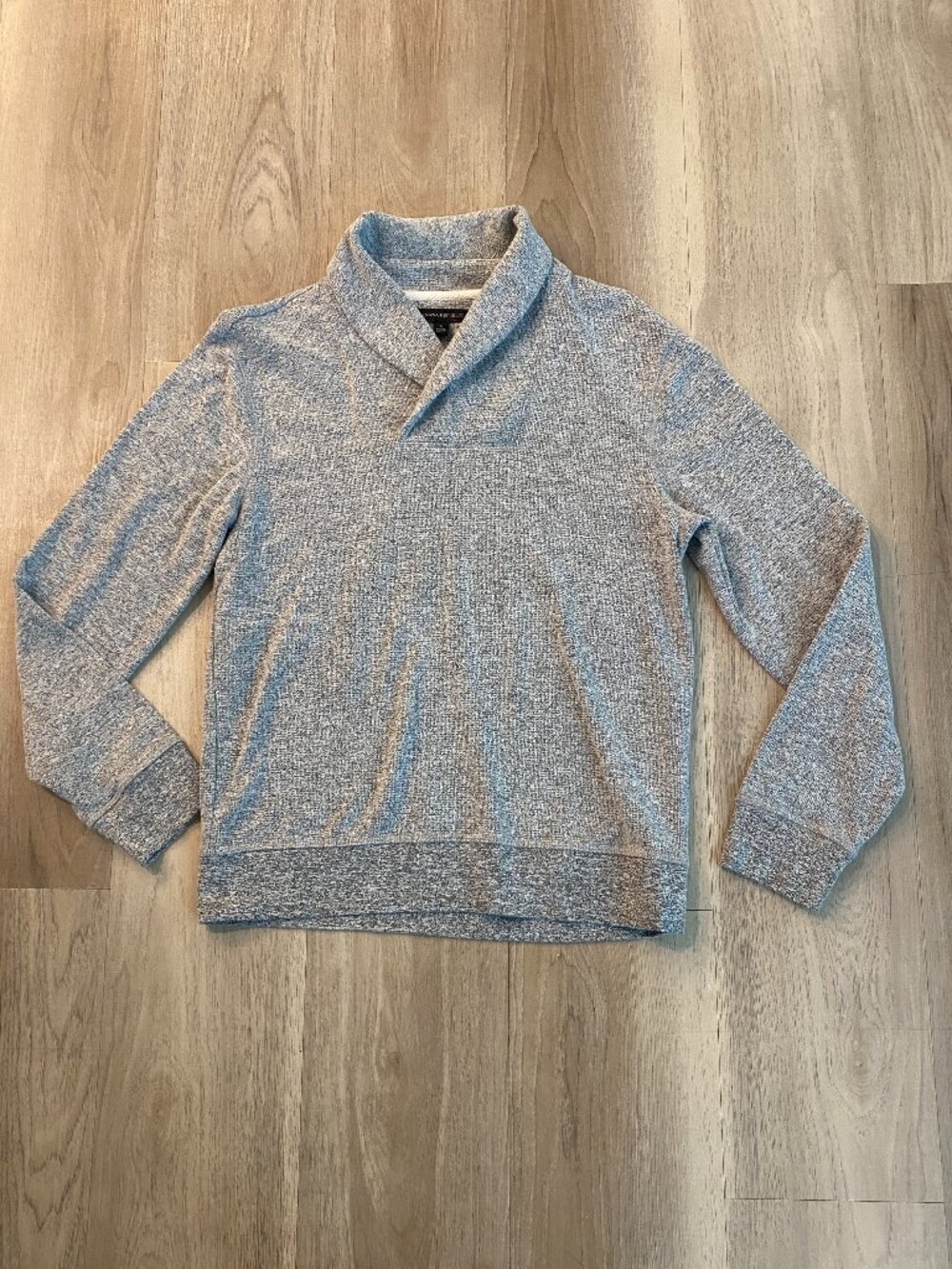 Banana Republic Gray Cowl Neck Pullover Sweater Small SoftCozy Minimalist Preppy